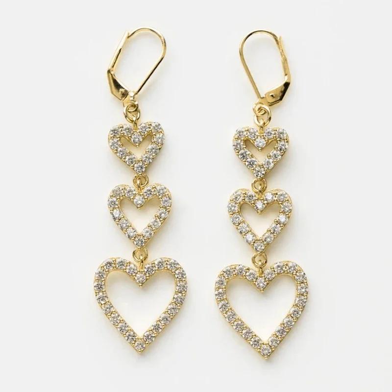 2026 Hollow Out Heart Dangle Earrings Gold Color for Women Modern Fashion Love Hanging Earrings Dance Party Statement Zircon
2026 Hollow Out Heart Dangle Earrings Gold Color for Women Modern Fashion Love Hanging Earrings Dance Party Statement Zircon