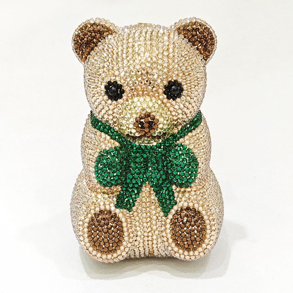 Bear Shape Crystal Evening Bag Purse WHTUOHENG High-End Lady Clutch Bag Women’s Diamond Handbags Female Party Prom Purse Clutch 16.5cmX11cmX8.5cm
Bear Shape Crystal Evening Bag Purse WHTUOHENG High-End Lady Clutch Bag Women’s Diamond Handbags Female Party Prom Purse Clutch 16.5cmX11cmX8.5cm