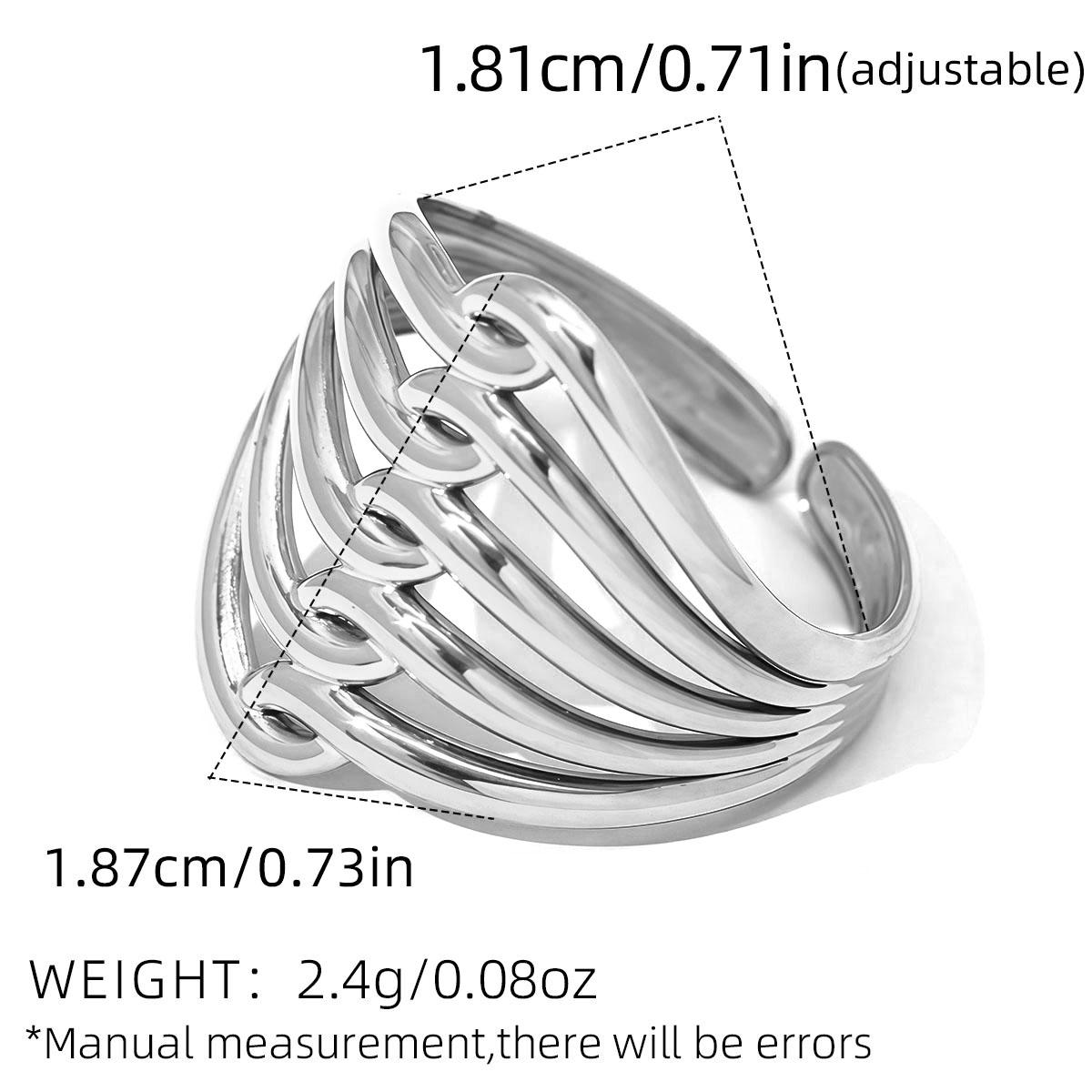 The 2025 new style of hollowed-out electroplating, with a golden ring hollow wide, simple and fashionable Zircon gift suitable resizable
The 2025 new style of hollowed-out electroplating, with a golden ring hollow wide, simple and fashionable Zircon gift suitable resizable