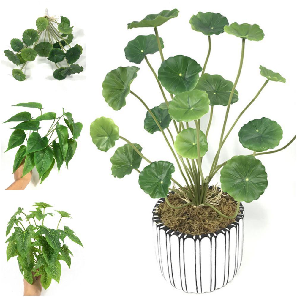 Green Artificial Lotus Plants 18 Leaves Faux Bonsai Plants Simulation Green Leaves Home Decoration sweet potato
Green Artificial Lotus Plants 18 Leaves Faux Bonsai Plants Simulation Green Leaves Home Decoration sweet potato