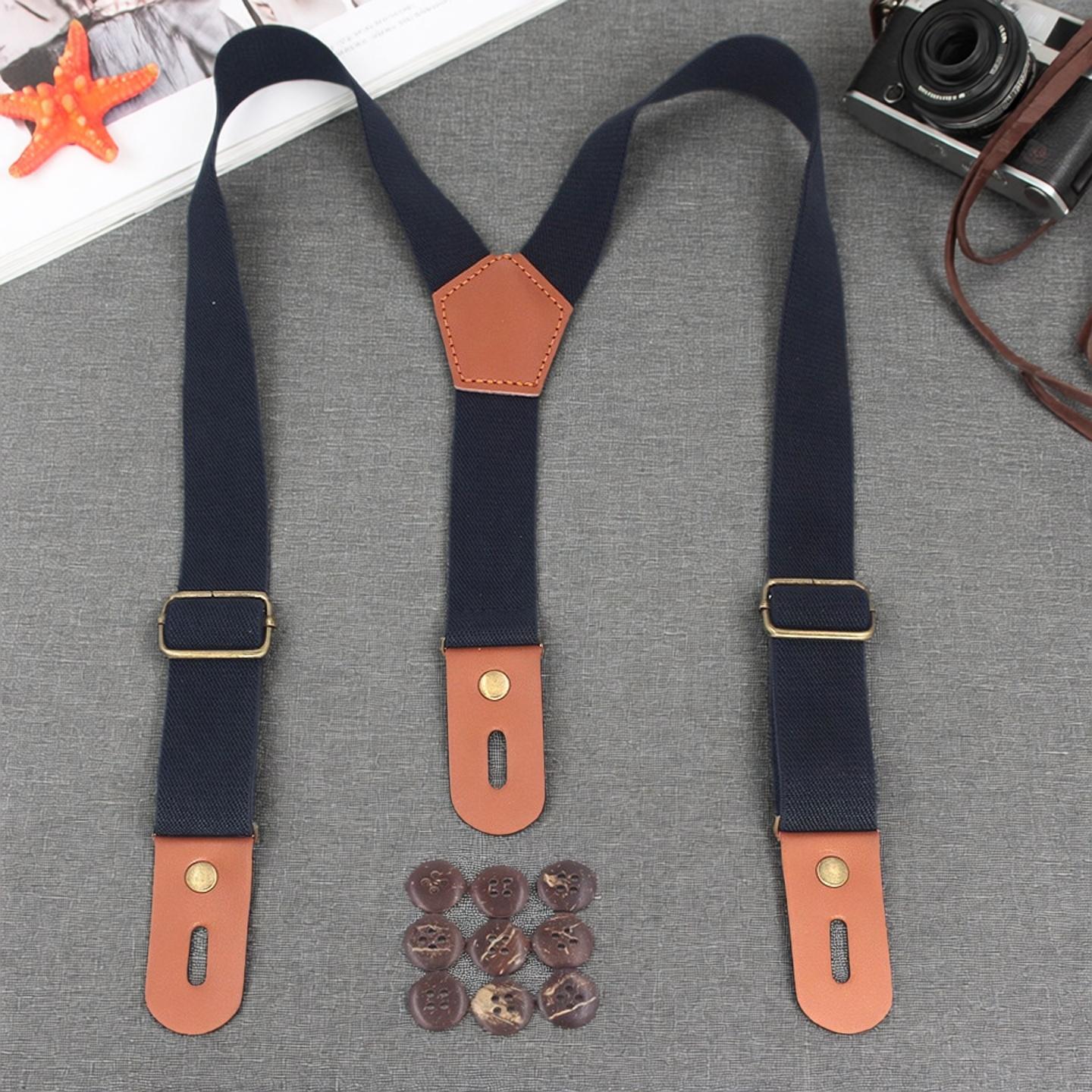 Baby Buttons Suspenders Kid s Braces Elastic Adjustable Children Strap Tirantes Bretelles Width:2.5cm Length:65cm New Style чёрный
Baby Buttons Suspenders Kid s Braces Elastic Adjustable Children Strap Tirantes Bretelles Width:2.5cm Length:65cm New Style чёрный