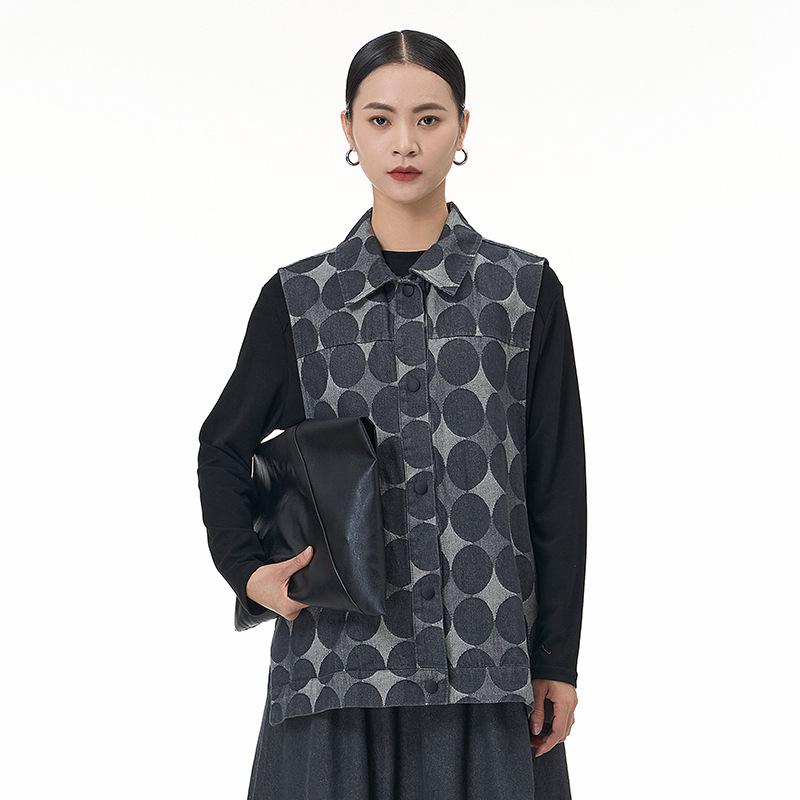 Spring 2026 New Polka Dot Plus Size Slimming Vest - Women s Loose Casual Design One Size чорний
Spring 2026 New Polka Dot Plus Size Slimming Vest - Women s Loose Casual Design One Size чорний
