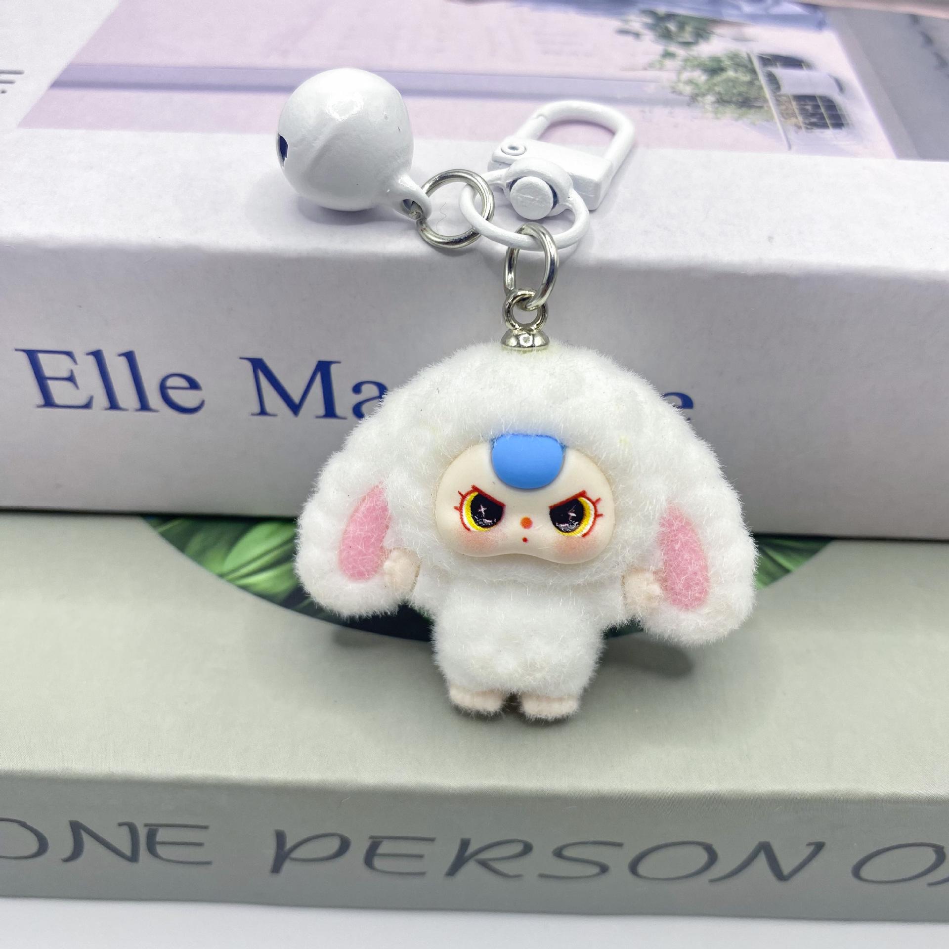 Cross-Border Bowknot Flocked Big Ears Cartoon Keychain Pendant for Three-Year-Olds
Cross-Border Bowknot Flocked Big Ears Cartoon Keychain Pendant for Three-Year-Olds