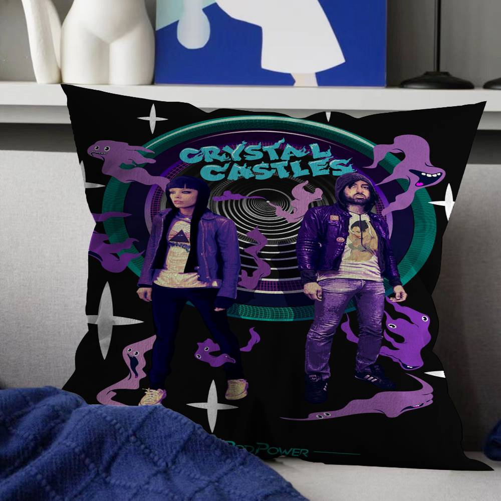 Poster Band CCrystal Castles Cushion Cover Polyester Sofa Cushions Decorative Throw Pillows Home Decoration Pillowcover 30X30cm
Poster Band CCrystal Castles Cushion Cover Polyester Sofa Cushions Decorative Throw Pillows Home Decoration Pillowcover 30X30cm