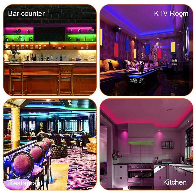 -FQYL 5M RGB Light Strip 3528 300LED Flexible LED Strip Light With 44 Key Remote+Controller For Christmas Living Room Bedroom NONE
-FQYL 5M RGB Light Strip 3528 300LED Flexible LED Strip Light With 44 Key Remote+Controller For Christmas Living Room Bedroom NONE