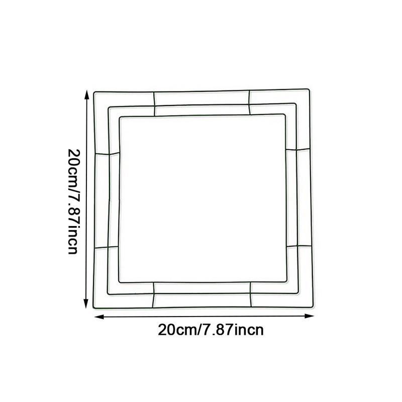 20 см/25 см/30 см рамка для венка, украшение из кованого железа, украшение из металлической проволоки, рамки для венков, цветочные гирлянды своими руками 20*20cm
20 см/25 см/30 см рамка для венка, украшение из кованого железа, украшение из металлической проволоки, рамки для венков, цветочные гирлянды своими руками 20*20cm