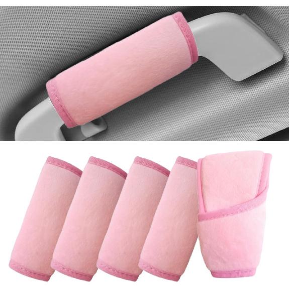 Car Door Handle Protector, 5PCS Car Grab Handle Cover Plush Soft Grip for Universal Vehicle Models Car Interior Accessories Organizer (Pink) розовый
Car Door Handle Protector, 5PCS Car Grab Handle Cover Plush Soft Grip for Universal Vehicle Models Car Interior Accessories Organizer (Pink) розовый