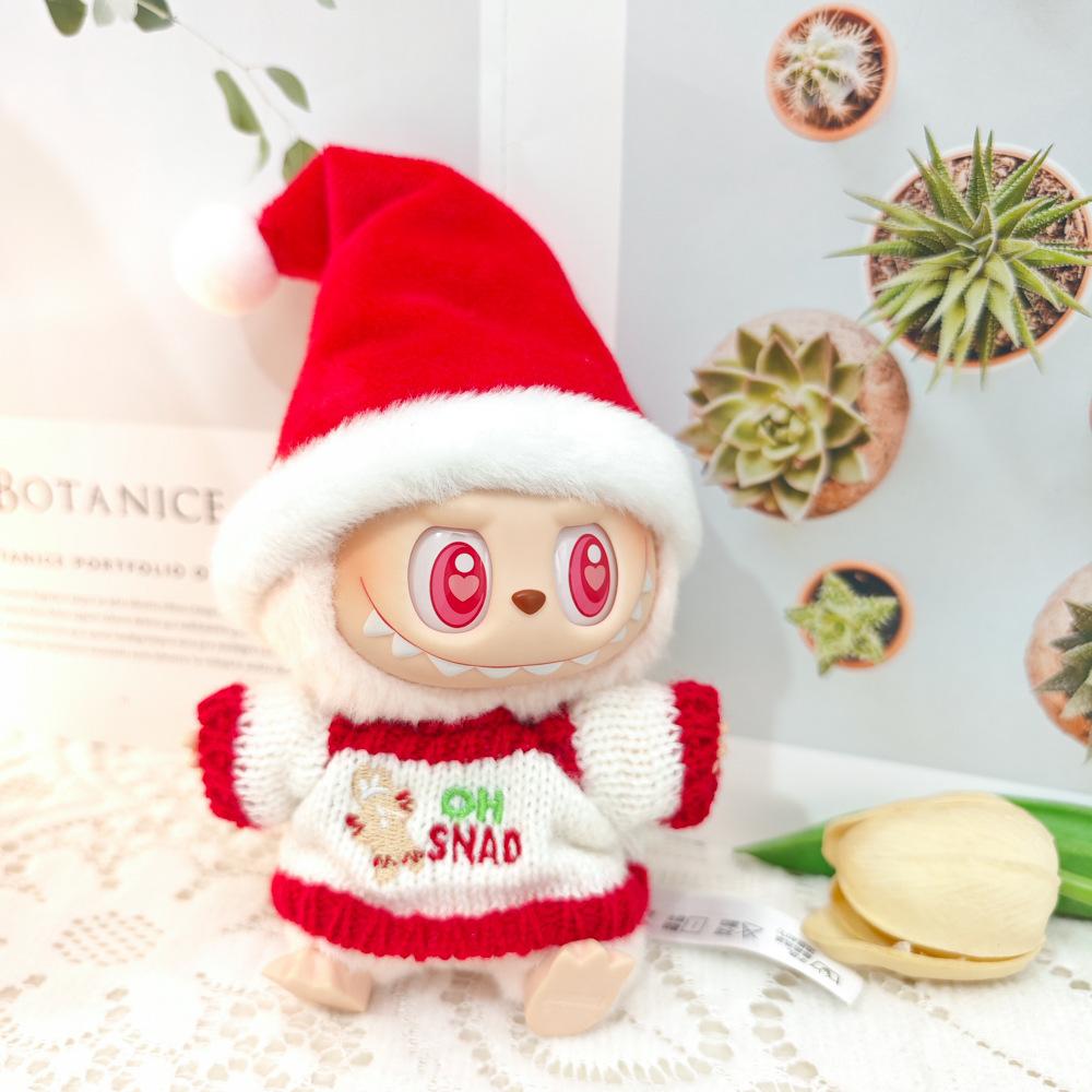 fit designed for Labubu dolls first plus second generation Xmas clothing sweater sets great for daily use perfect for gifting
fit designed for Labubu dolls first plus second generation Xmas clothing sweater sets great for daily use perfect for gifting