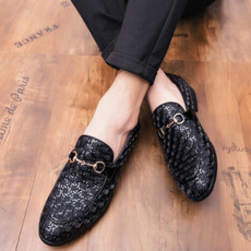 Мужская обувь большого размера новая накладка на ногу обувь Дуду мужская с острым носком и одной педалью маленькие кожаные туфли европейская и американская мода lea 45 чёрный
Мужская обувь большого размера новая накладка на ногу обувь Дуду мужская с острым носком и одной педалью маленькие кожаные туфли европейская и американская мода lea 45 чёрный