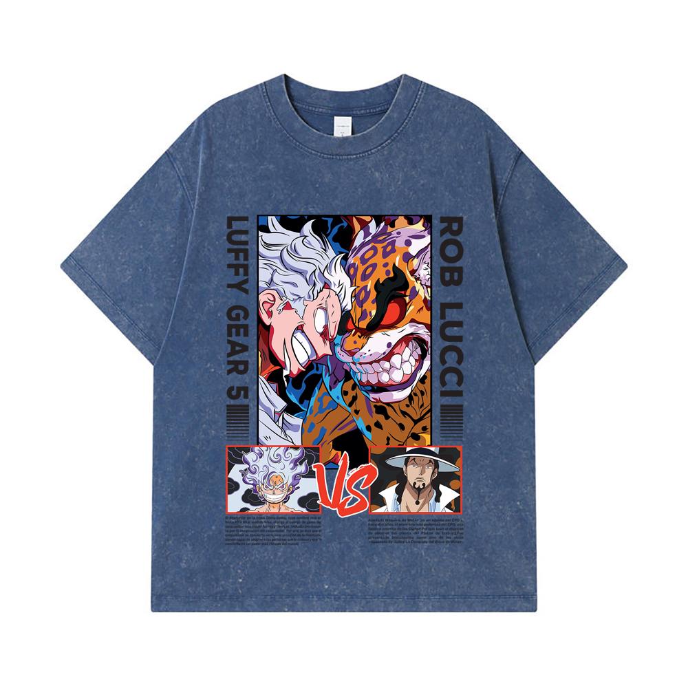 275 GSM Washed T-shirts 100% Cotton One Piece V49 Luffy Lucci Print Unisex Heavy Cotton T Shirt 2XL королівський синій колір
275 GSM Washed T-shirts 100% Cotton One Piece V49 Luffy Lucci Print Unisex Heavy Cotton T Shirt 2XL королівський синій колір