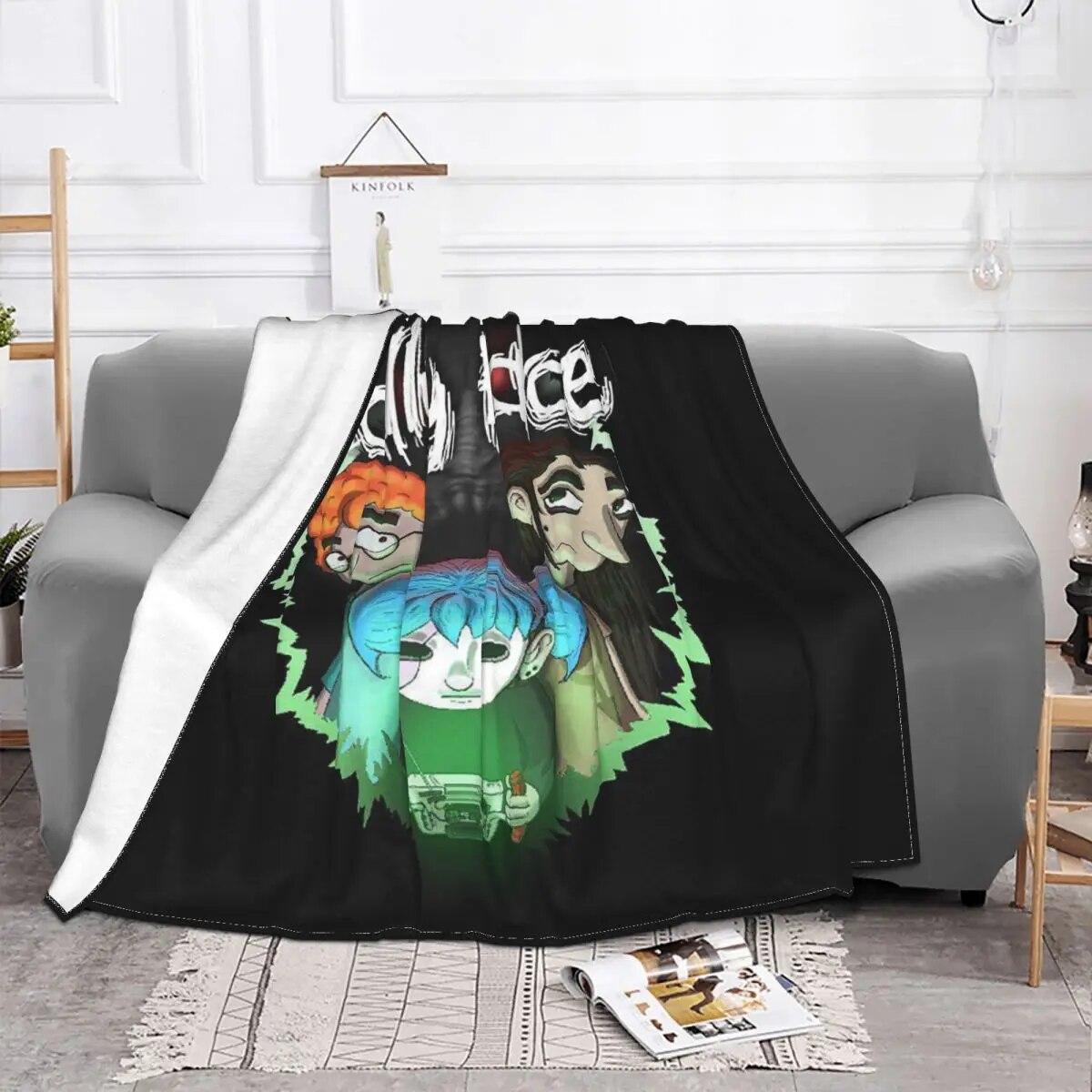 Одеяла для видеоигр Sally Face, коралловый флис, плюшевые осенне-зимние ультра-мягкие пледы с героями мультфильмов для кровати, дорожные постельные принадлежности, пледы 75x100cm 30x40in
Одеяла для видеоигр Sally Face, коралловый флис, плюшевые осенне-зимние ультра-мягкие пледы с героями мультфильмов для кровати, дорожные постельные принадлежности, пледы 75x100cm 30x40in