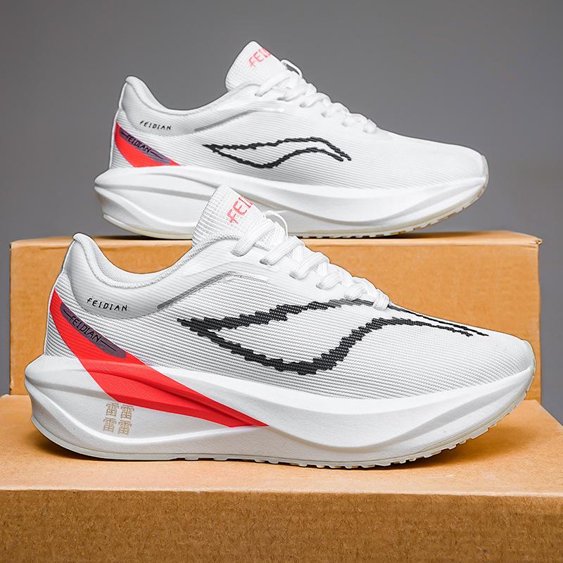 Running shoes Junior high school male breathable lightweight sports and leisure trendy shoes popcorn carbon board cushioning middle age and older c 34
Running shoes Junior high school male breathable lightweight sports and leisure trendy shoes popcorn carbon board cushioning middle age and older c 34