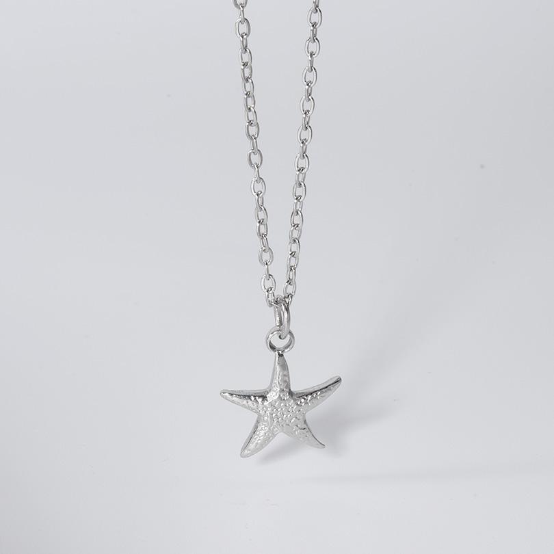 O Chain Around Neck Necklace Waterproof Stainless Steel Conch Shell Starfish Pendant Necklaces For Women Men Accessories Jewelry
O Chain Around Neck Necklace Waterproof Stainless Steel Conch Shell Starfish Pendant Necklaces For Women Men Accessories Jewelry