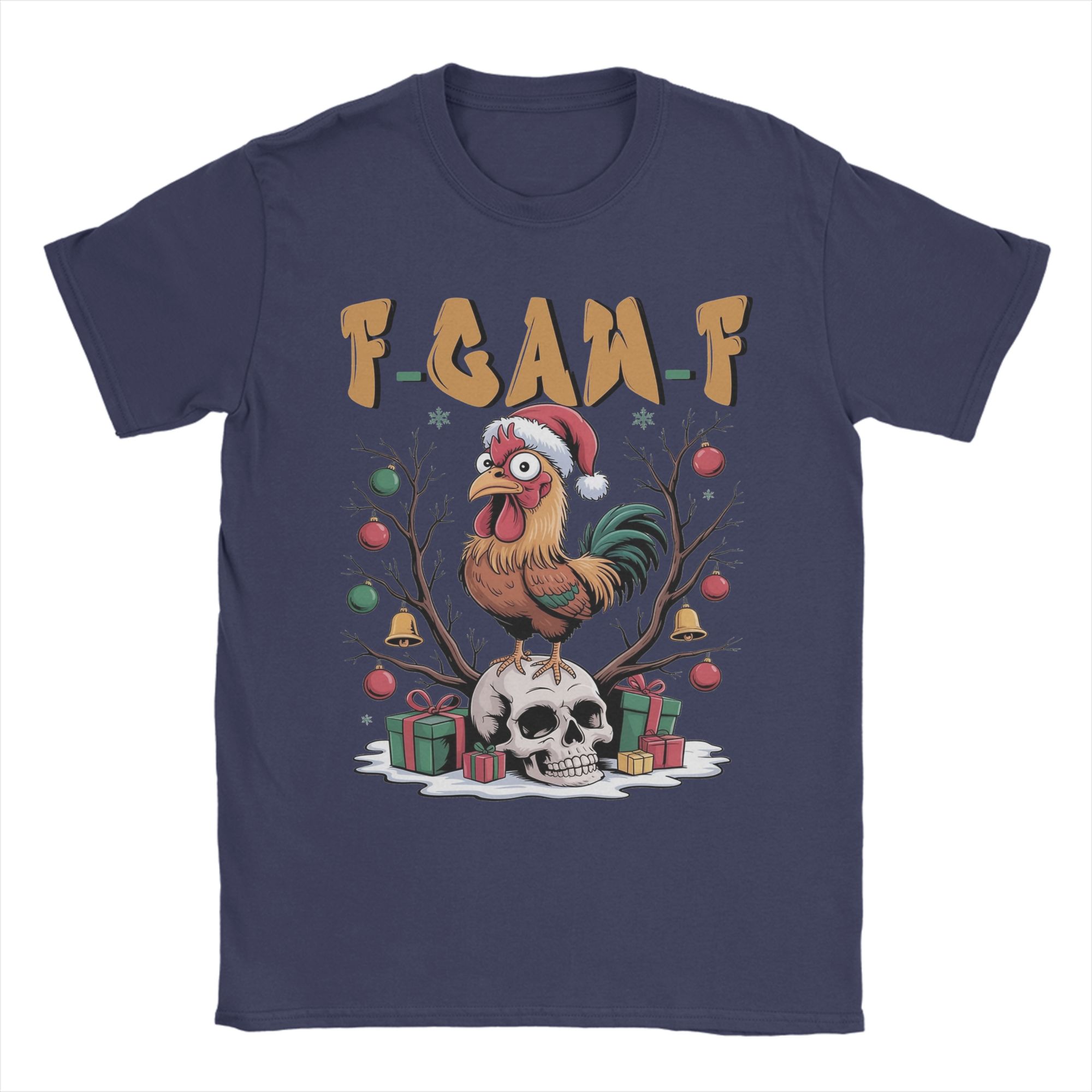 Men Merry Christmas F-Caw-F Chicken T Shirt Cotton Clothes Vintage Short Sleeve Round Neck Tee Shirt Adult T-Shirt 4XL
Men Merry Christmas F-Caw-F Chicken T Shirt Cotton Clothes Vintage Short Sleeve Round Neck Tee Shirt Adult T-Shirt 4XL