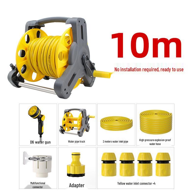 Watering Sprinkler Head with Storage Rack for Garden Hoses
Watering Sprinkler Head with Storage Rack for Garden Hoses