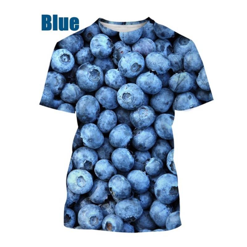 Fruit 3D Printed Short Sleeved T-shirt Summer Breathable polyester Simple Round Neck Top 5XL
Fruit 3D Printed Short Sleeved T-shirt Summer Breathable polyester Simple Round Neck Top 5XL
