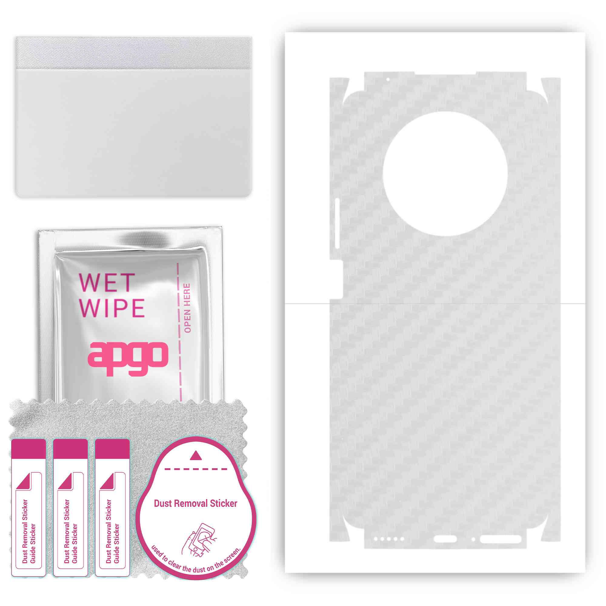 apgo Protective Skin Sticker for the back+sides compatible with Honor X9, Full Wrap Film, Foil, Vinyl - Pattern Transparent Carbon
apgo Protective Skin Sticker for the back+sides compatible with Honor X9, Full Wrap Film, Foil, Vinyl - Pattern Transparent Carbon