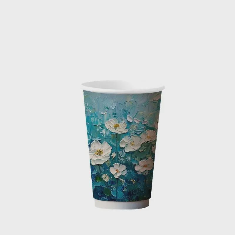 «Одноразовые стаканчики с крышками Blue Jasmine — стаканчики из утолщенной бумаги для чая с молоком, кофе или горячих напитков» 100 pcs
«Одноразовые стаканчики с крышками Blue Jasmine — стаканчики из утолщенной бумаги для чая с молоком, кофе или горячих напитков» 100 pcs