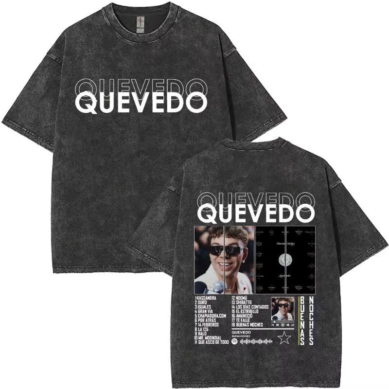 Washed Vintage Rapper QUEVEDO Album Tour T Shirt Unisex Women Fashion Hip Hop T Shirts Unisexs Casual Cotton Oversized Tshirt M
Washed Vintage Rapper QUEVEDO Album Tour T Shirt Unisex Women Fashion Hip Hop T Shirts Unisexs Casual Cotton Oversized Tshirt M