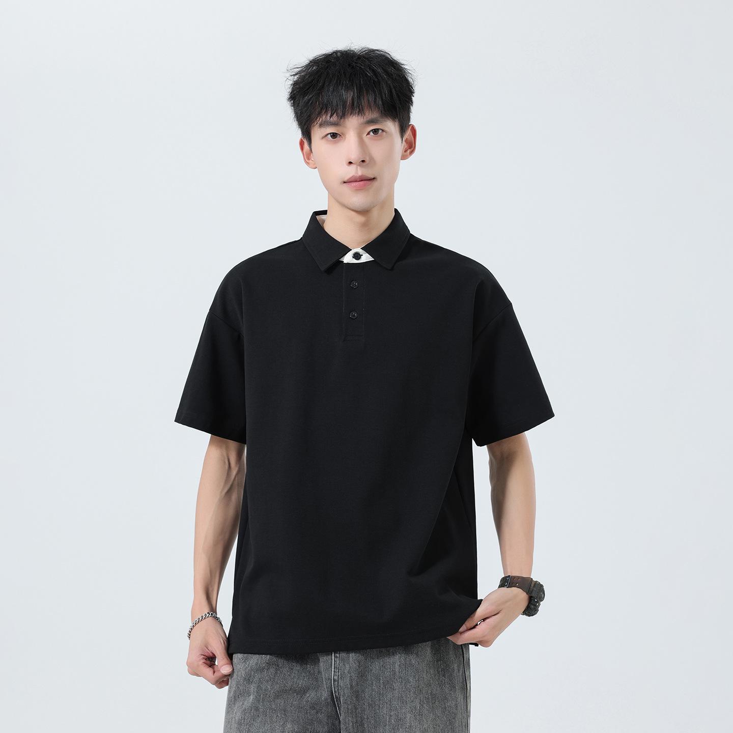 Pengyun Men s Retro Textured Polo: Short-Sleeve Lapel T-Shirt for Spring/Summer. Extra Large
Pengyun Men s Retro Textured Polo: Short-Sleeve Lapel T-Shirt for Spring/Summer. Extra Large