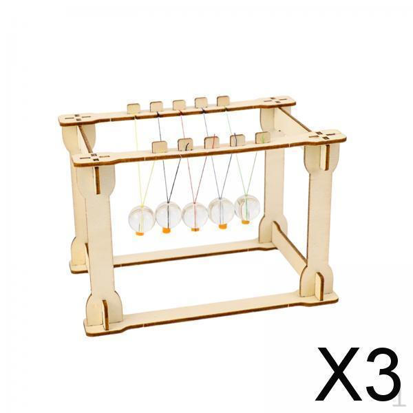 3x Маятник Ньютона Сделай сам Балансирующий шар Маятник Дерево Ручная работа Набор для сборки Научный эксперимент
3x Маятник Ньютона Сделай сам Балансирующий шар Маятник Дерево Ручная работа Набор для сборки Научный эксперимент