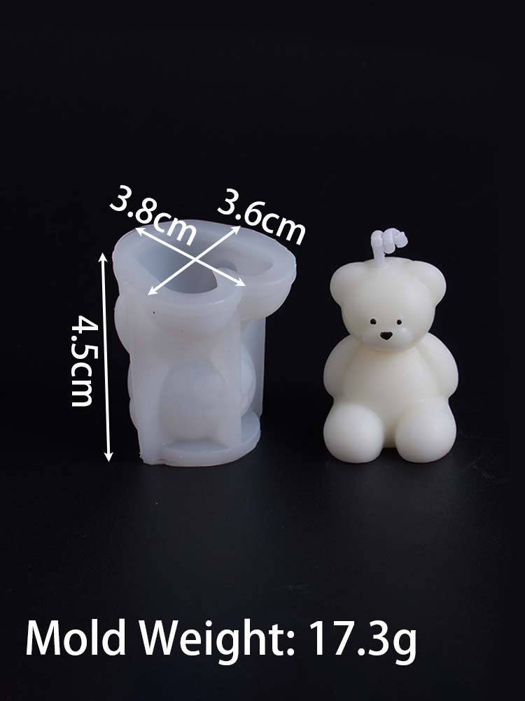 3D Cute Bear Silicone Candle Mold DIY Animal Ornaments Craft Gifts Making Aromatherapy Soap Plaster Resin Casting Molds Home Dec
3D Cute Bear Silicone Candle Mold DIY Animal Ornaments Craft Gifts Making Aromatherapy Soap Plaster Resin Casting Molds Home Dec