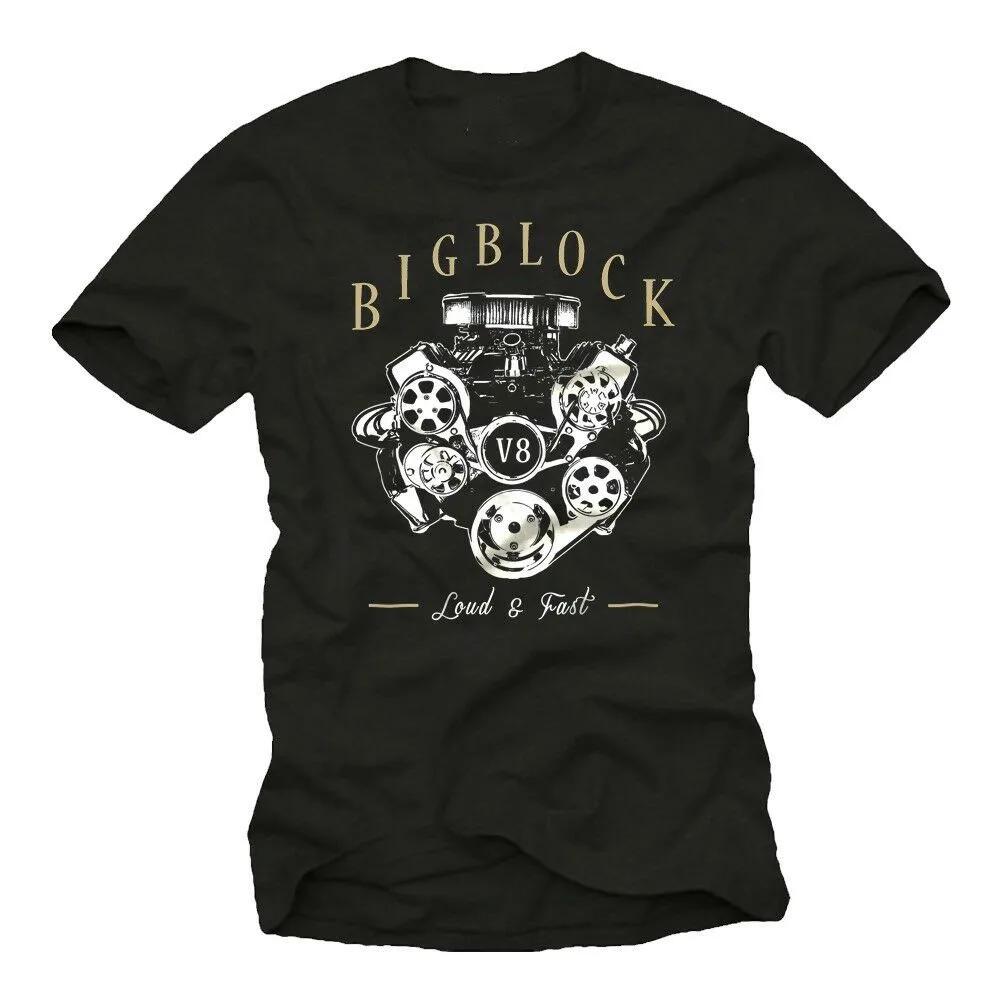 Big Block Con V8 Engine Hot Rod Mustang Muscle Car TShirt 100 Cotton ONeck Summer Short Sleeve Casual Mens Tshirt Size S3XL S
Big Block Con V8 Engine Hot Rod Mustang Muscle Car TShirt 100 Cotton ONeck Summer Short Sleeve Casual Mens Tshirt Size S3XL S
