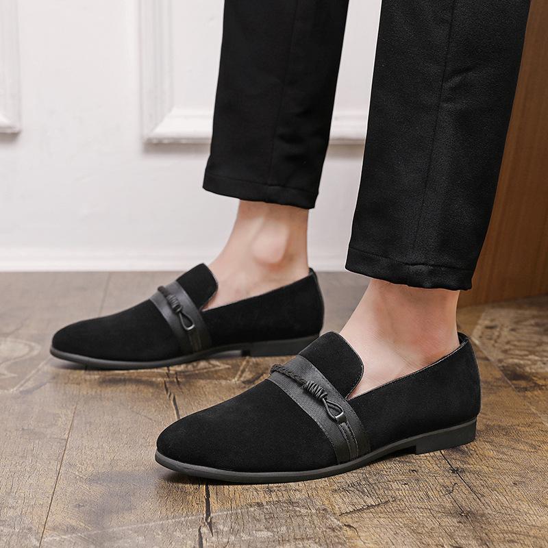 Large size Doudou shoes size 38-48 Spring and autumn suede pointed leather shoes men s one-pedal loafers leather shoes 38 чорний
Large size Doudou shoes size 38-48 Spring and autumn suede pointed leather shoes men s one-pedal loafers leather shoes 38 чорний