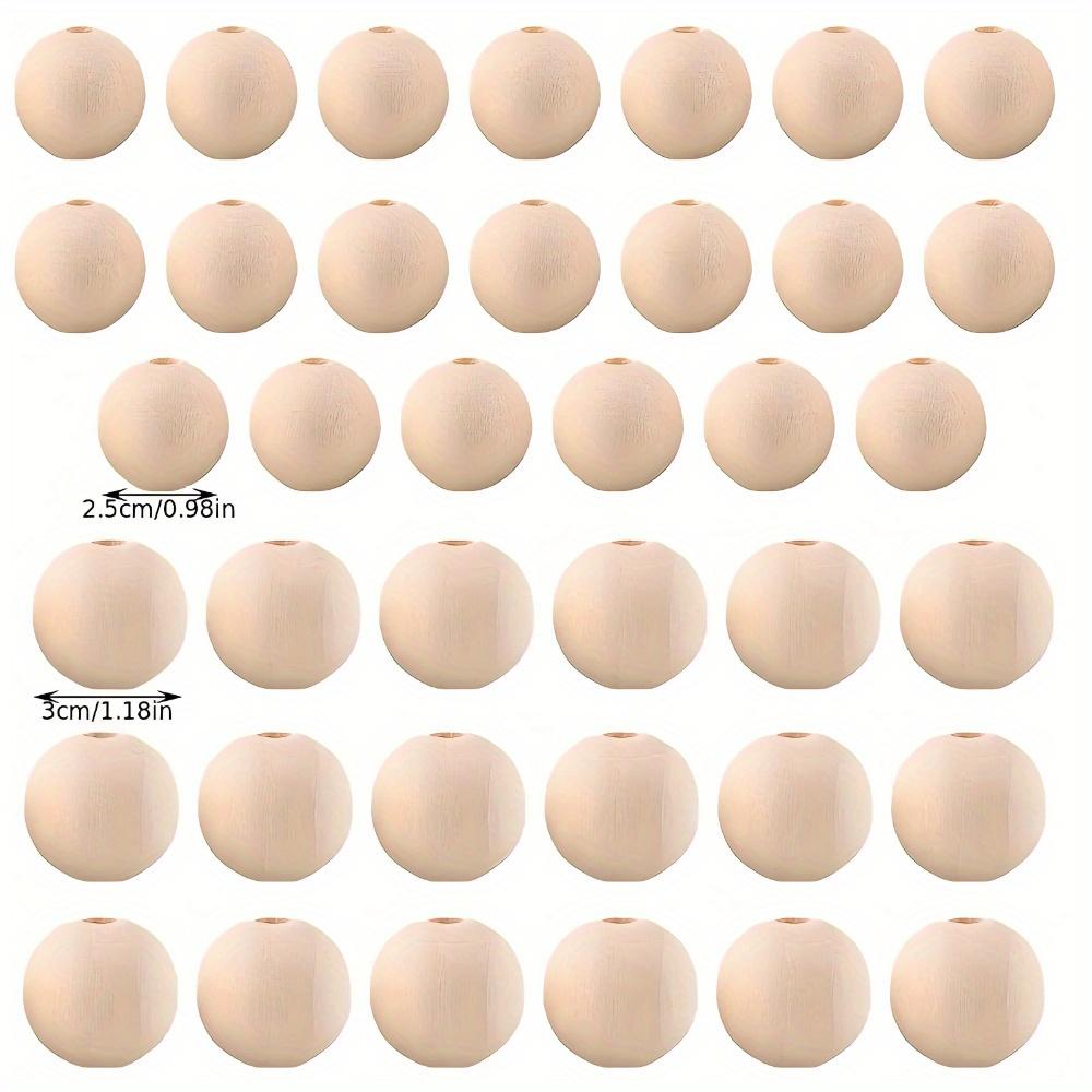 40pcs multifunctional diy handmade wooden beads making kit, including 20pcs2.5cm wooden beads + 20pcs3cm wooden beads
40pcs multifunctional diy handmade wooden beads making kit, including 20pcs2.5cm wooden beads + 20pcs3cm wooden beads