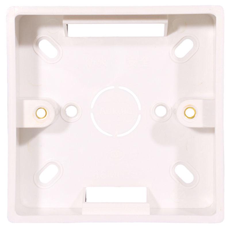 Champagne Gold Universal Surface Mount Switch Junction Box - 86 Type
Champagne Gold Universal Surface Mount Switch Junction Box - 86 Type