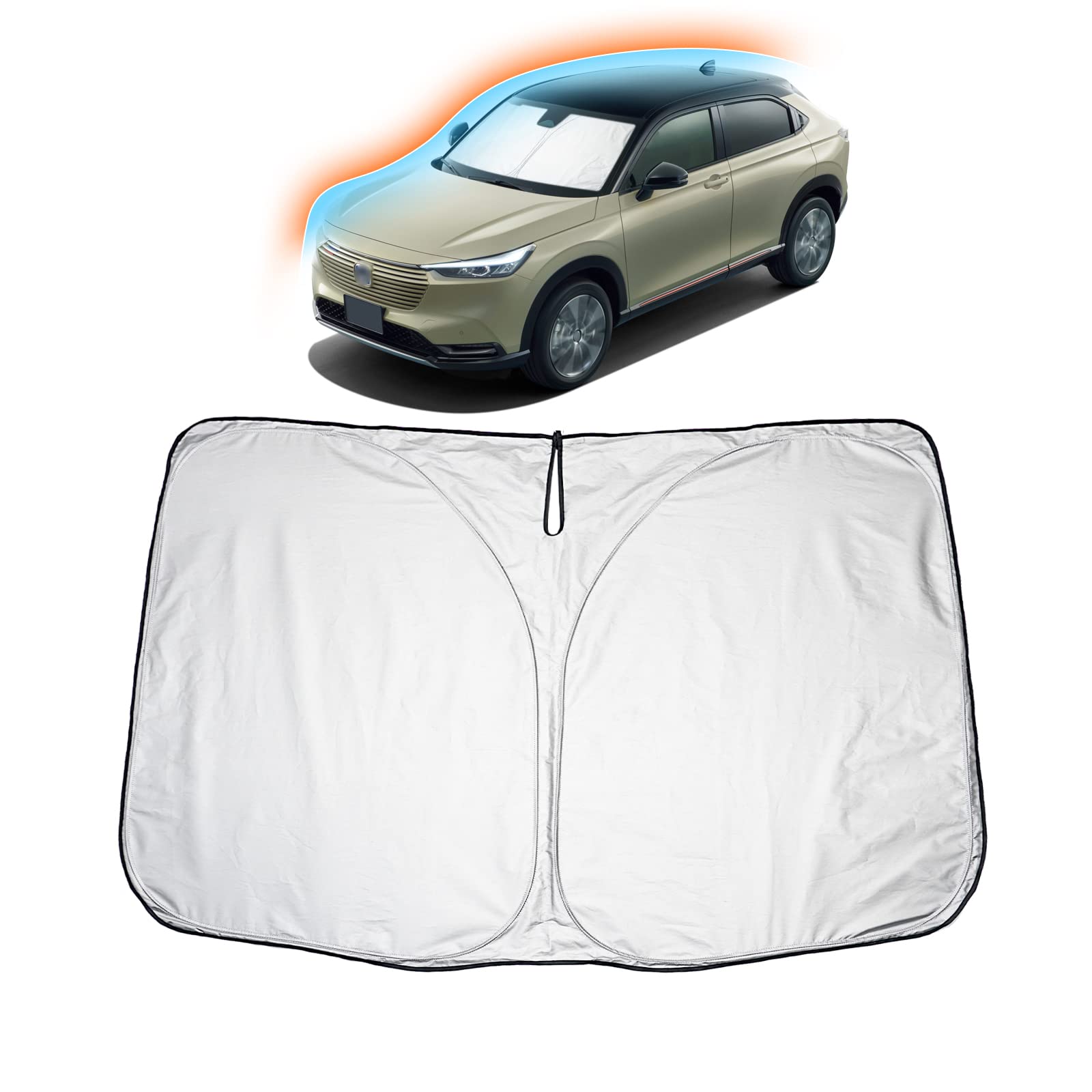 SKTU Honda Vezel Sunshade for Sun Heat UV Easy Convenient Durable Velcro Custom Part (2nd Generation) RV-Style Windshield, Protection, Protection,
SKTU Honda Vezel Sunshade for Sun Heat UV Easy Convenient Durable Velcro Custom Part (2nd Generation) RV-Style Windshield, Protection, Protection,
