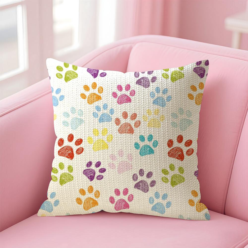 Paw Cute Cushion Cover Natural Linen Pillow Case DoubleSided Print Decorative Sofa Pillowcase Home Decor Gift 30x30cm
Paw Cute Cushion Cover Natural Linen Pillow Case DoubleSided Print Decorative Sofa Pillowcase Home Decor Gift 30x30cm