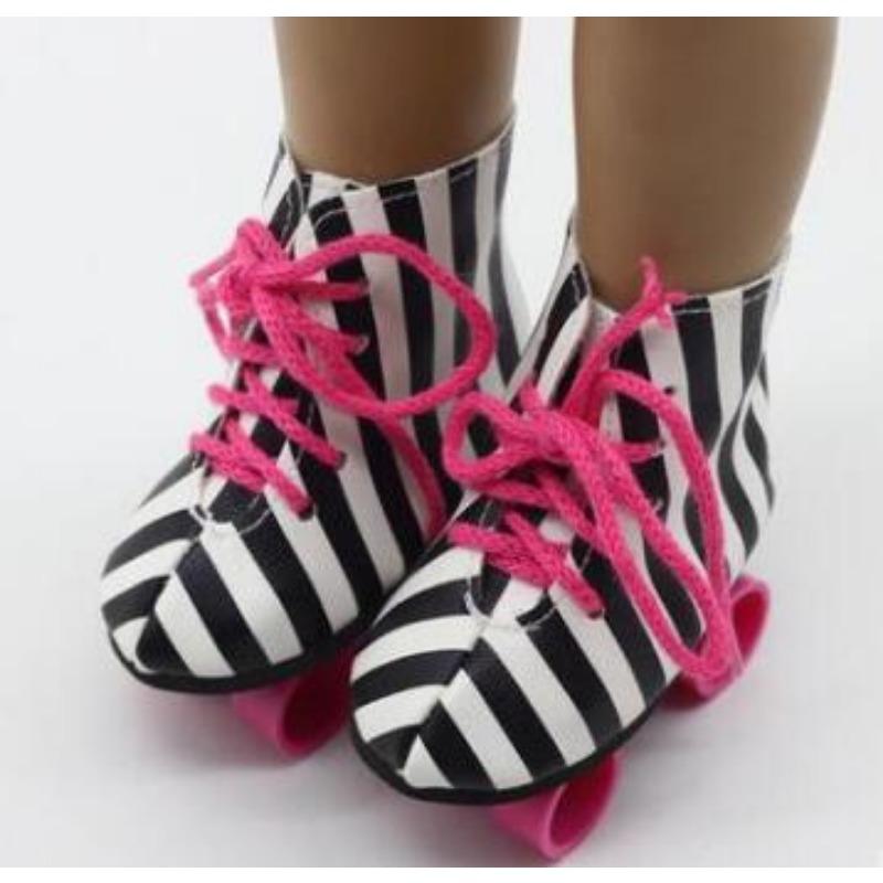 Аксессуары для кукол Обувь Роликовые коньки Спортивная обувь длиной 7 см Нет. 266 7*3.5*8.5cm чёрный/белый
Аксессуары для кукол Обувь Роликовые коньки Спортивная обувь длиной 7 см Нет. 266 7*3.5*8.5cm чёрный/белый