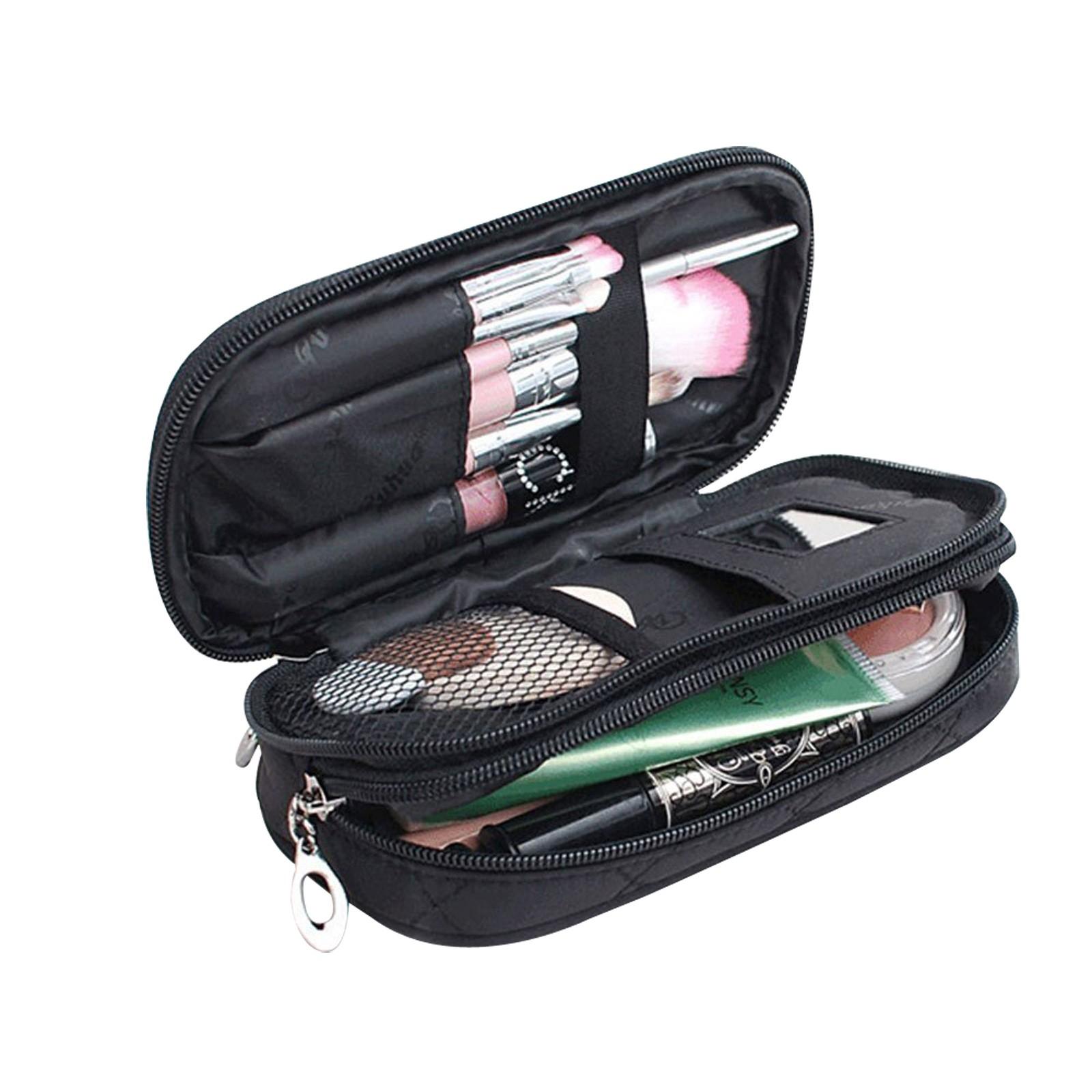 Makeup Bag For Women With Mirror Beauty Makeup Brush Bags Travel Kit Organiser Cosmetic Bag Multifunction 2 Layer Organiser чорний
Makeup Bag For Women With Mirror Beauty Makeup Brush Bags Travel Kit Organiser Cosmetic Bag Multifunction 2 Layer Organiser чорний