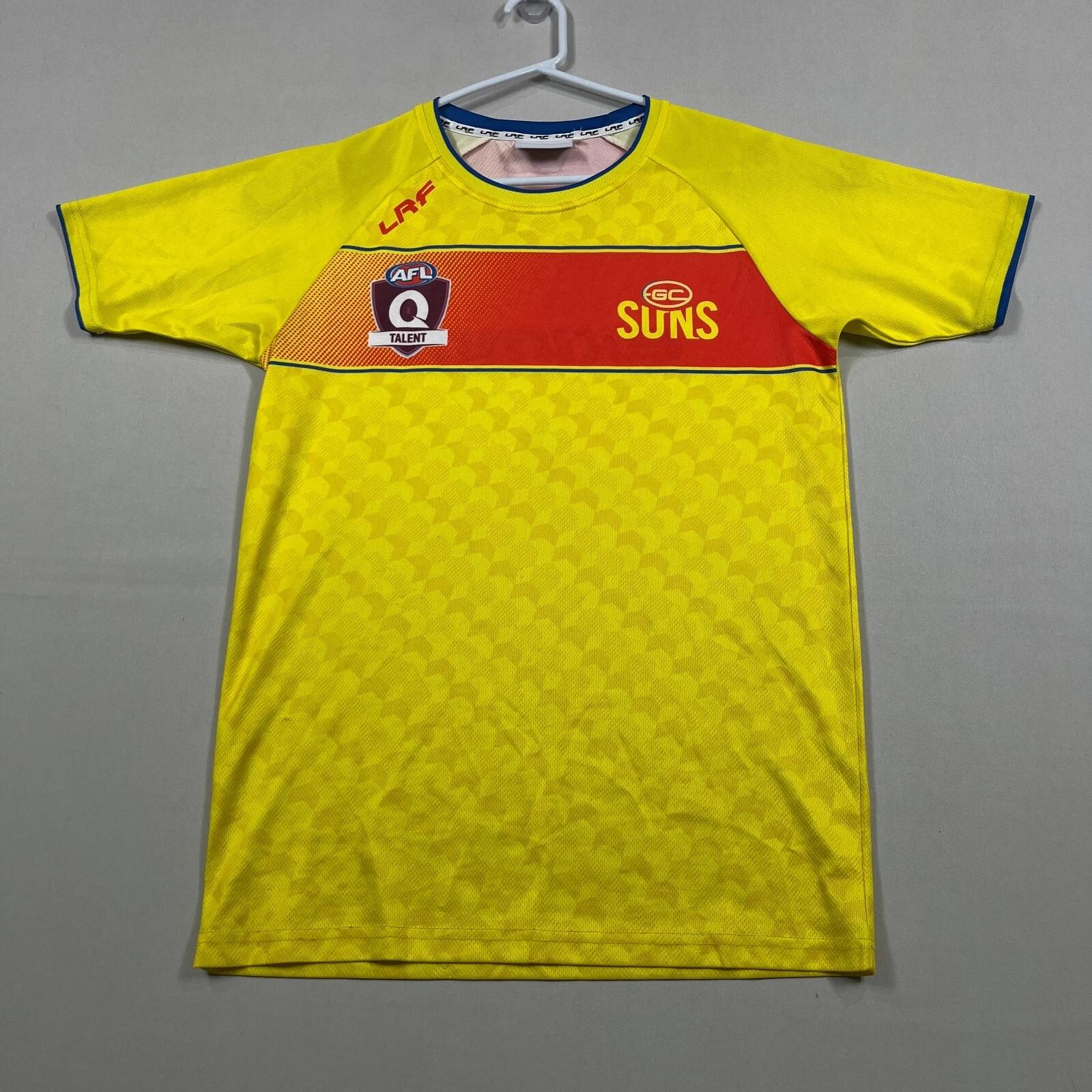 Gold Coast Suns Academy Rare AFL Lightweight Training Tee T Shirt Mens Small S 3XL
Gold Coast Suns Academy Rare AFL Lightweight Training Tee T Shirt Mens Small S 3XL