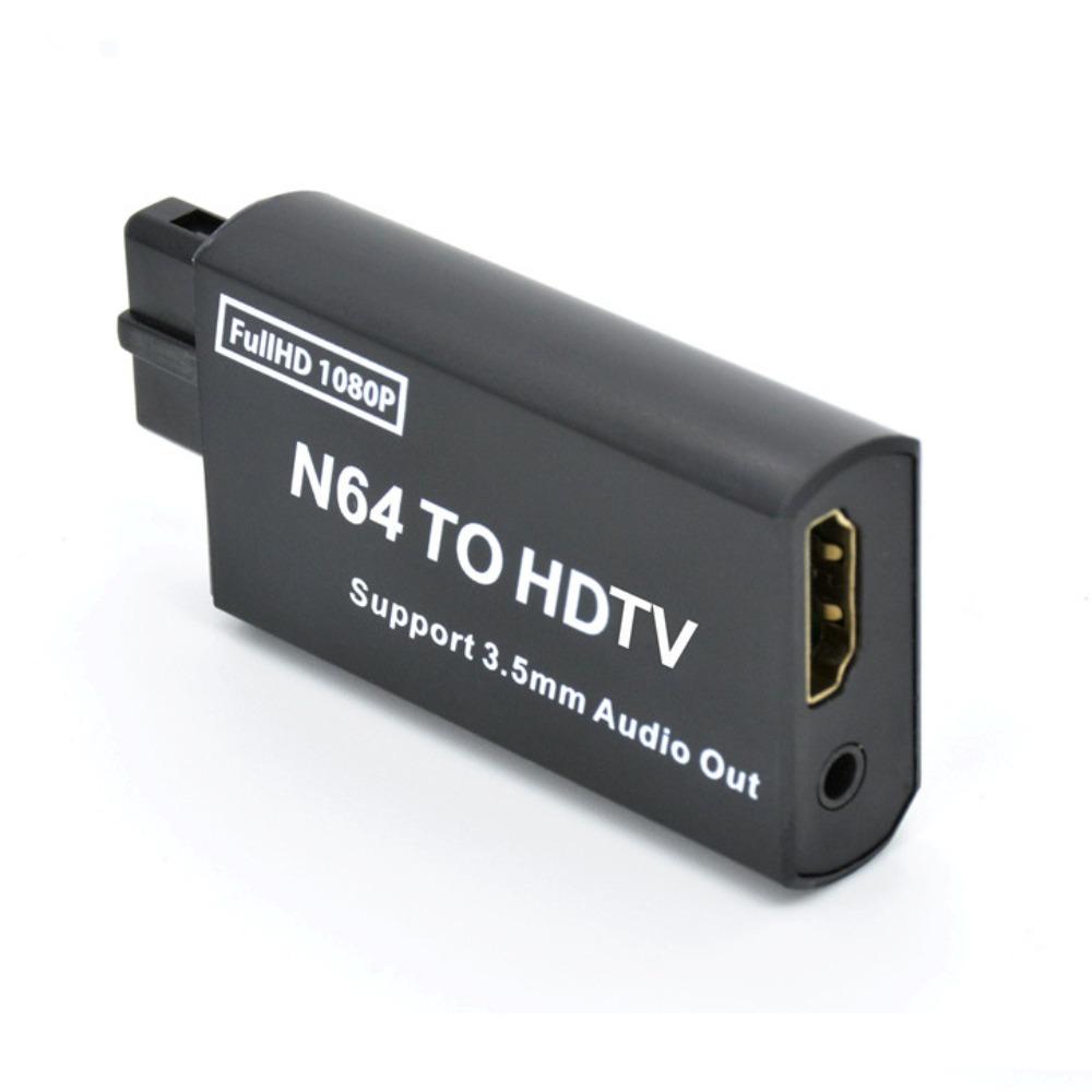 Легко повесить N64 на HDMI-совместимый конвертер для игровой консоли / N64 / SNES / NGC / TV
Легко повесить N64 на HDMI-совместимый конвертер для игровой консоли / N64 / SNES / NGC / TV