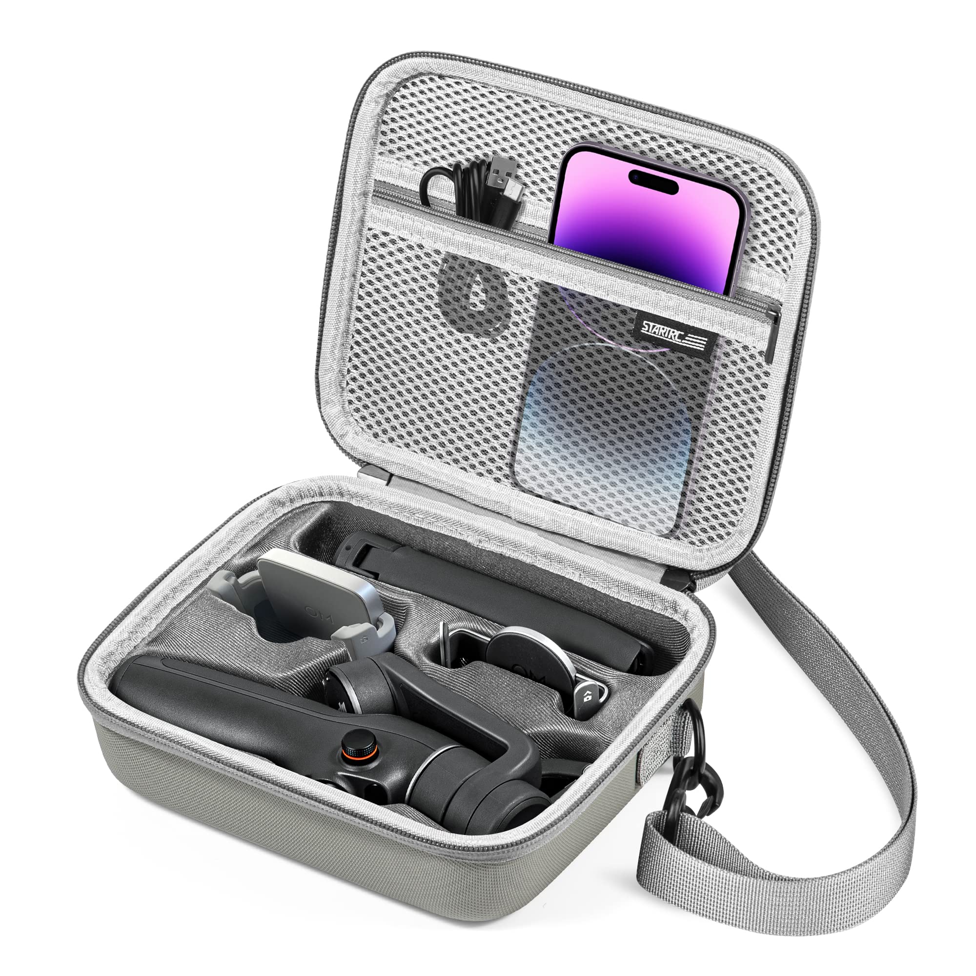 Для чохла DJI OM6. Водонепроникна портативна сумка на плече. Дорожній чохол для стабілізатора DJI OM. сірий
Для чохла DJI OM6. Водонепроникна портативна сумка на плече. Дорожній чохол для стабілізатора DJI OM. сірий