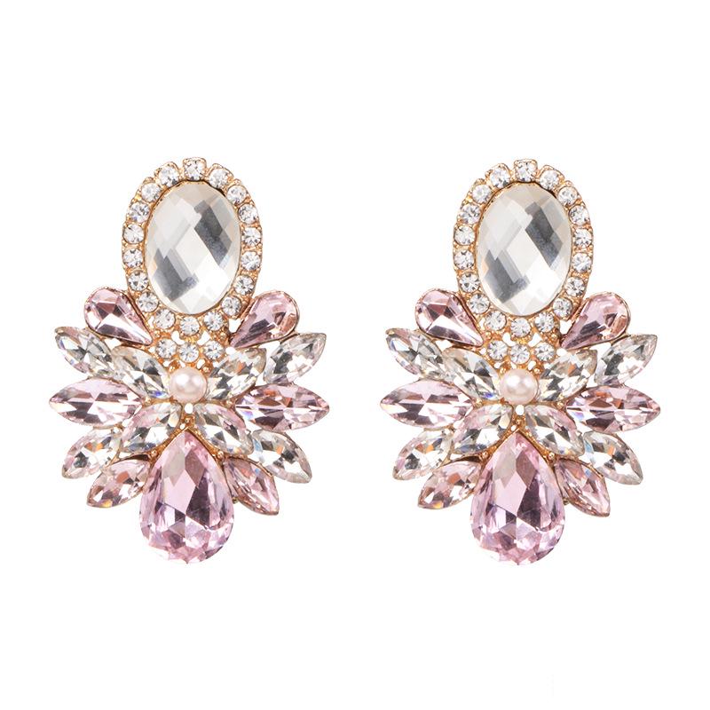 Модные женские серьги-гвоздики с разноцветными стразами и цветами, популярные серьги-гвоздики розовый
Модные женские серьги-гвоздики с разноцветными стразами и цветами, популярные серьги-гвоздики розовый