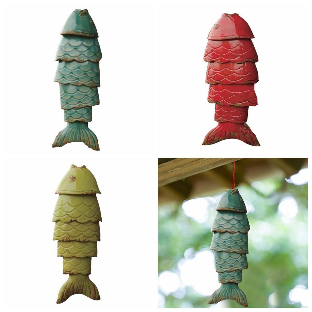 Sturdy Design Colored Koi Fish Pendant Metal Koi Fish Wind Chime Sturdy Design Outdoor
Sturdy Design Colored Koi Fish Pendant Metal Koi Fish Wind Chime Sturdy Design Outdoor