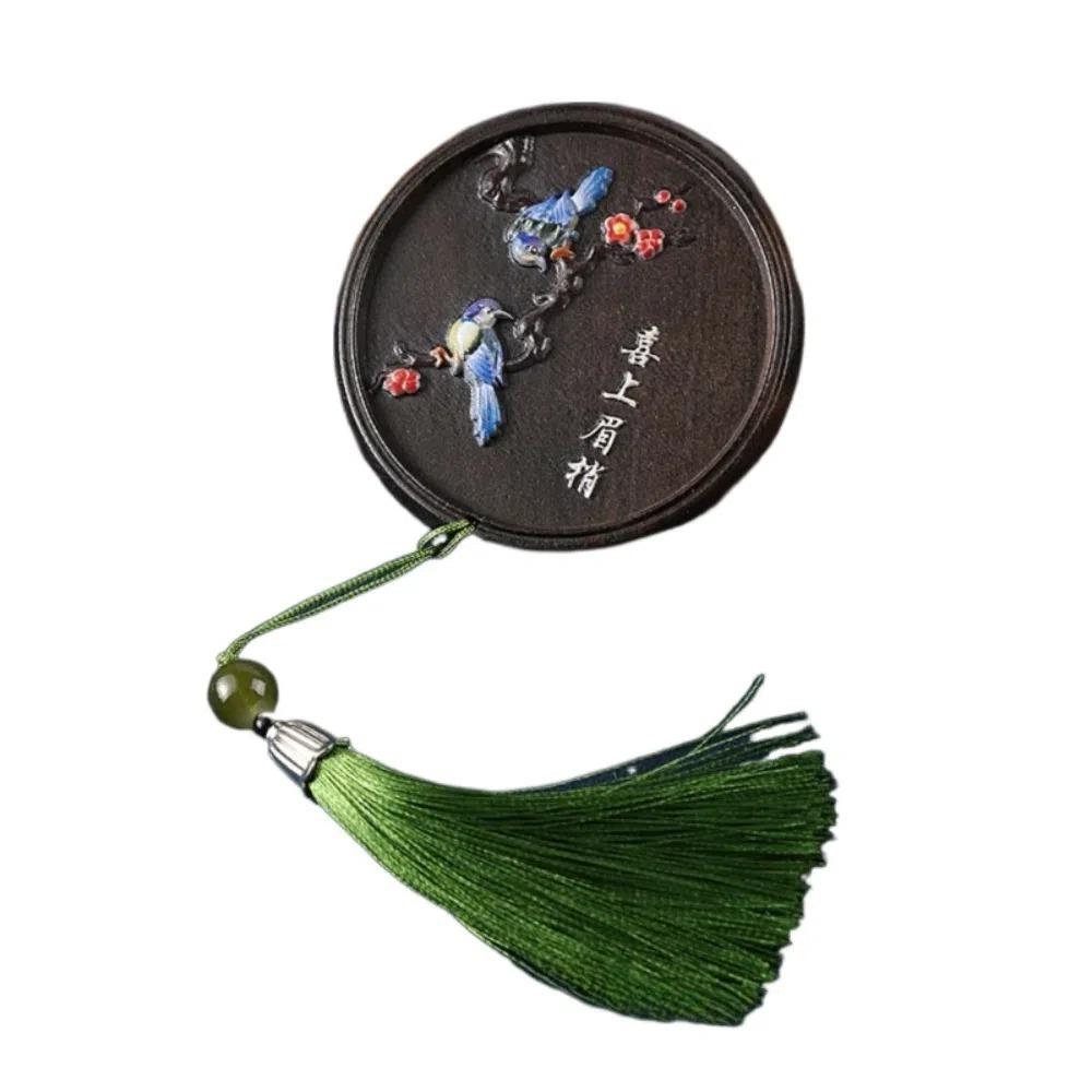 Magpie Chinese Style Handheld Mirror Fish Pocket Makeup Mirror Wooden Cosmetic Mirror Women Style F
Magpie Chinese Style Handheld Mirror Fish Pocket Makeup Mirror Wooden Cosmetic Mirror Women Style F