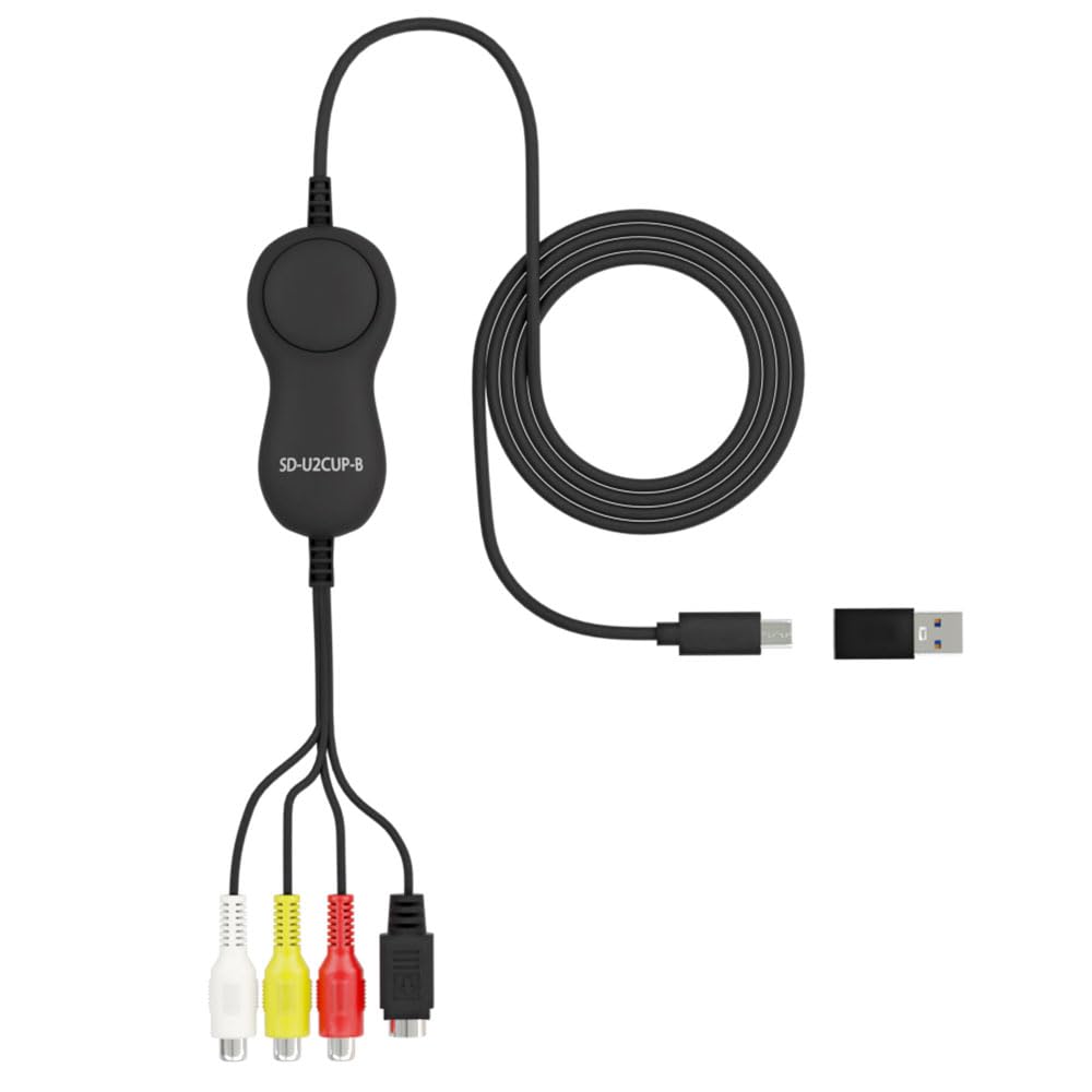 AREA FINAL CALL USB Analog Capture Type A SFC Card, C/Type Compatible, Capture, Windows/Mac Compatible, SD-U2CUP-B чорний
AREA FINAL CALL USB Analog Capture Type A SFC Card, C/Type Compatible, Capture, Windows/Mac Compatible, SD-U2CUP-B чорний