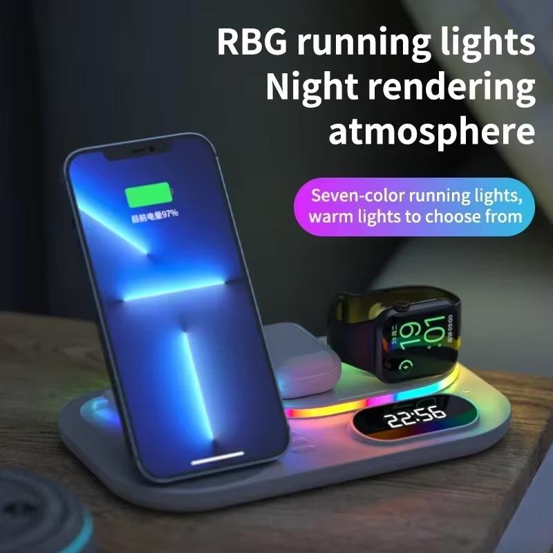 Беспроводная зарядная подставка 3 в 1 для iPhone 16 15 14 13 Pro Max Apple Watch 9 8 Samsung Galaxy Watch 5 4 Док-станция для быстрой зарядки
Беспроводная зарядная подставка 3 в 1 для iPhone 16 15 14 13 Pro Max Apple Watch 9 8 Samsung Galaxy Watch 5 4 Док-станция для быстрой зарядки