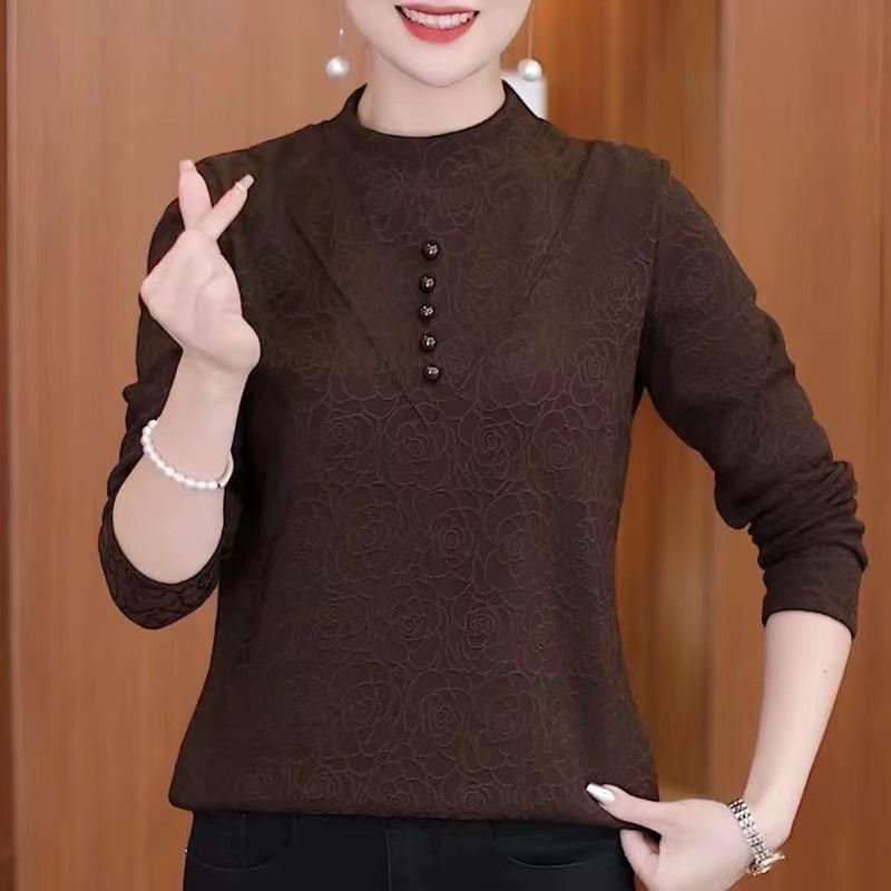 Warm printing autumn and winter new long-sleeved German velvet fashion thickened turtleneck bottoming versatile top Chinese style 4XL червоний
Warm printing autumn and winter new long-sleeved German velvet fashion thickened turtleneck bottoming versatile top Chinese style 4XL червоний
