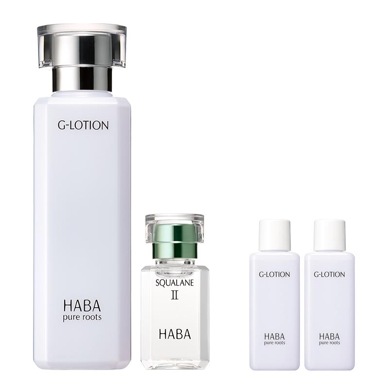 HABA G-Lotion & Squalane Oil Skincare Set
HABA G-Lotion & Squalane Oil Skincare Set
