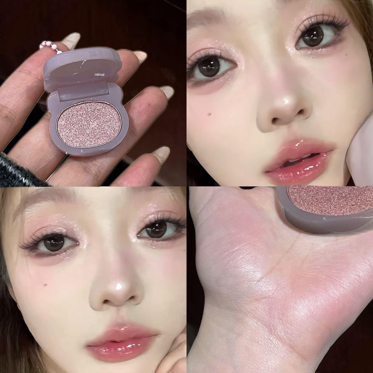 Purple High-Shine Eyeshadow Palette: Super Glitter Pearl Shades, Soft, Non-Powdery Formula for Natural Under-Eye Brightening. 1g
Purple High-Shine Eyeshadow Palette: Super Glitter Pearl Shades, Soft, Non-Powdery Formula for Natural Under-Eye Brightening. 1g