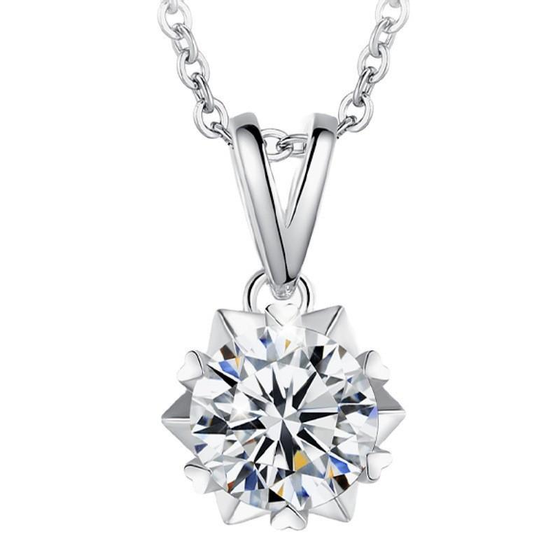 925 Sterling Silver Snowflake Six - Pointed Star Pendant Necklace , Moissanite or Zircon , Adjustable Chain 41 - 50cm 925 silver платиновый
925 Sterling Silver Snowflake Six - Pointed Star Pendant Necklace , Moissanite or Zircon , Adjustable Chain 41 - 50cm 925 silver платиновый