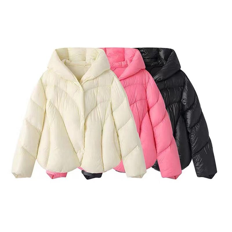 Irregular cape down jacket women s short 2024 winter new thickened white duck down puff hooded bread jacket S слонова кістка
Irregular cape down jacket women s short 2024 winter new thickened white duck down puff hooded bread jacket S слонова кістка