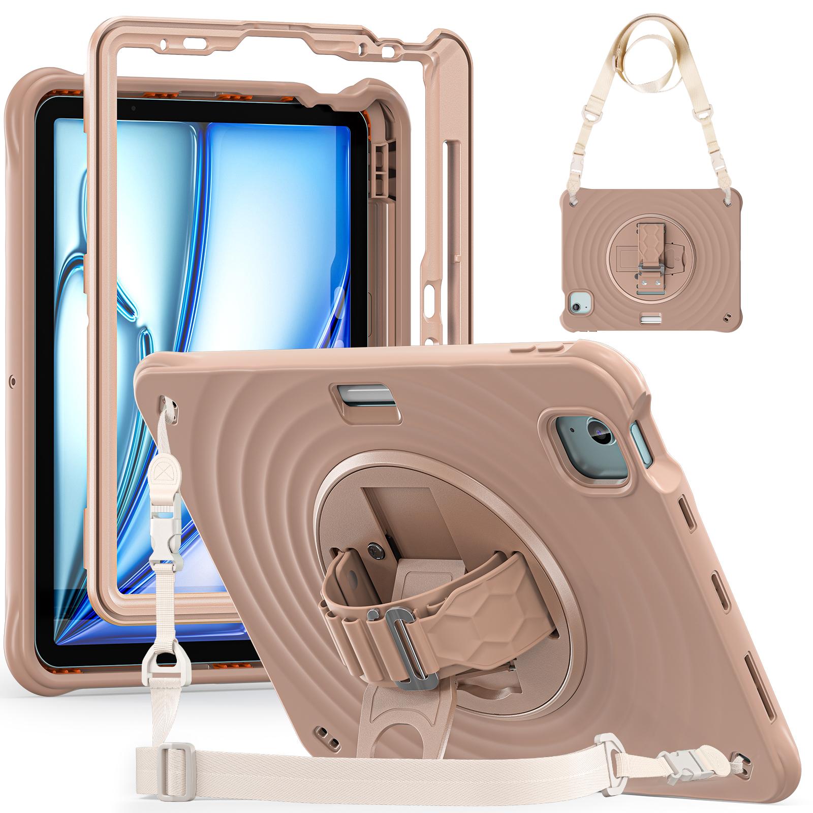 For iPad Air 11 (2025)/(2024)/Air (2022)/(2020)/Pro 11 (2022)/(2021)/(2020)/(2018) Case Kickstand with Shoulder Strap Latte Color
For iPad Air 11 (2025)/(2024)/Air (2022)/(2020)/Pro 11 (2022)/(2021)/(2020)/(2018) Case Kickstand with Shoulder Strap Latte Color