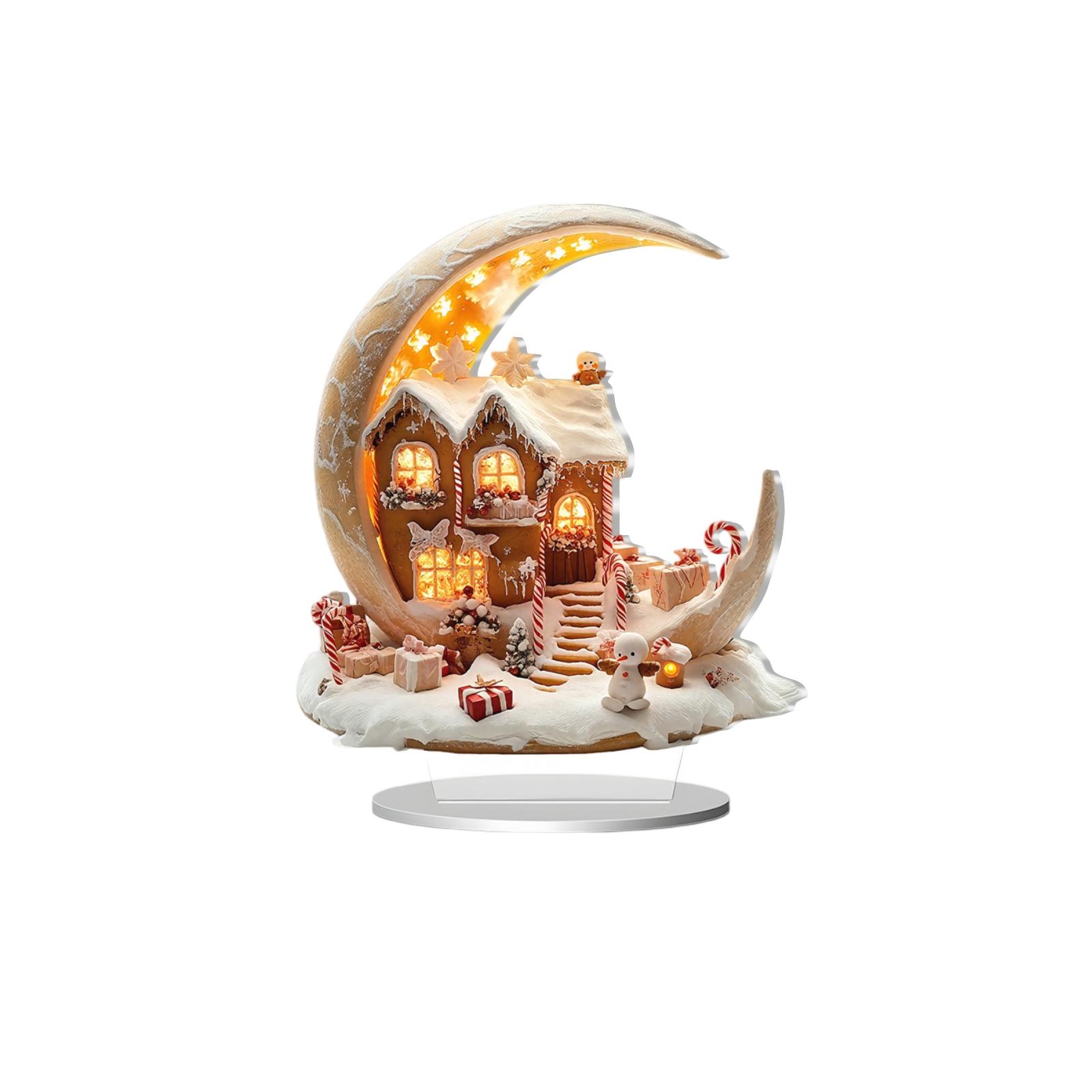 2d Різдвяні декоративні вироби, Зимові подарунки, Прикраси для дому One Size
2d Різдвяні декоративні вироби, Зимові подарунки, Прикраси для дому One Size