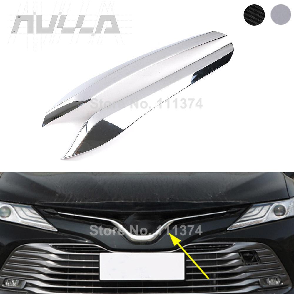 Хромированная решетка для Toyota Camry 2018, передняя накладка на кузов, внешние детали, украшение, Стайлинг автомобиля
Хромированная решетка для Toyota Camry 2018, передняя накладка на кузов, внешние детали, украшение, Стайлинг автомобиля